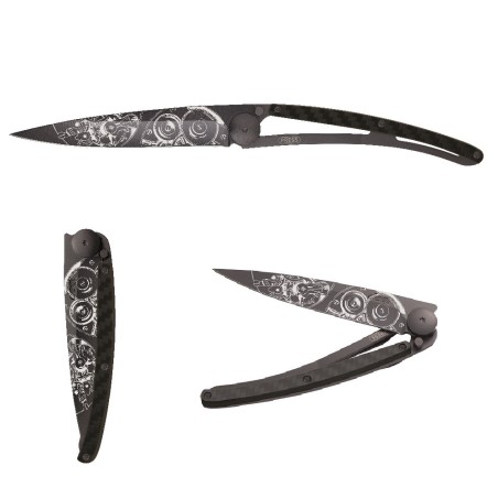 Porte-couteau Ceinture TOURBON Cuir - Étui Pour Couteau Pliant, Petit Modèle