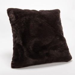 Coussin Luxe chocolat