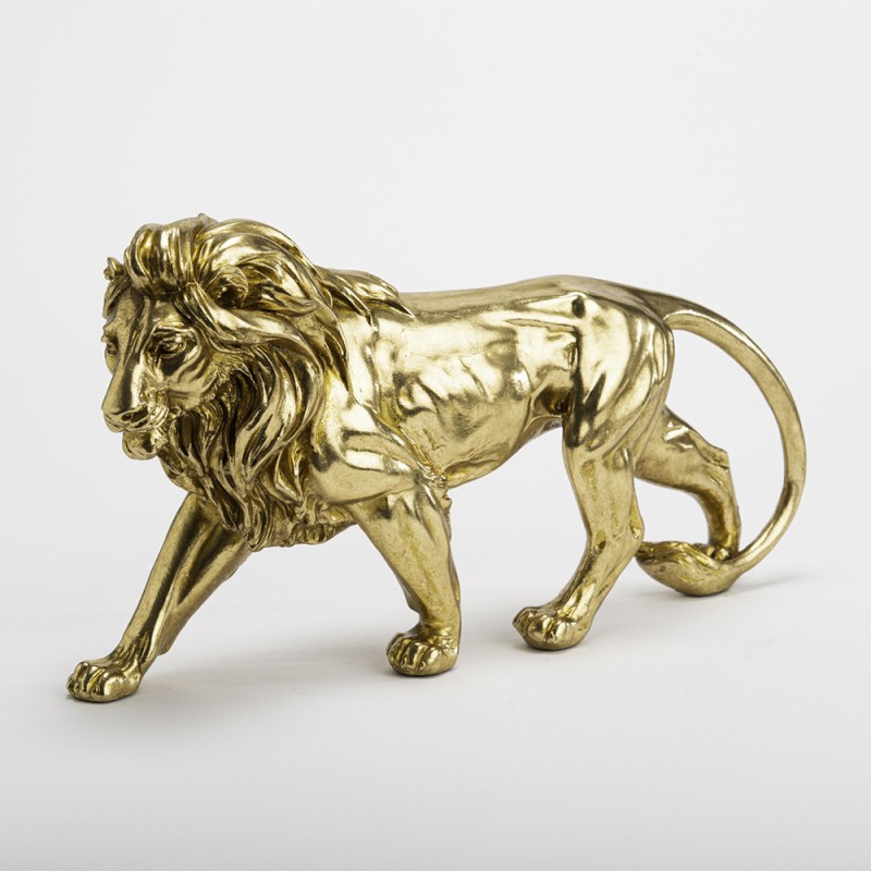 AMADEUS Décoration lion 43 cm x 24 cm x 11 cm