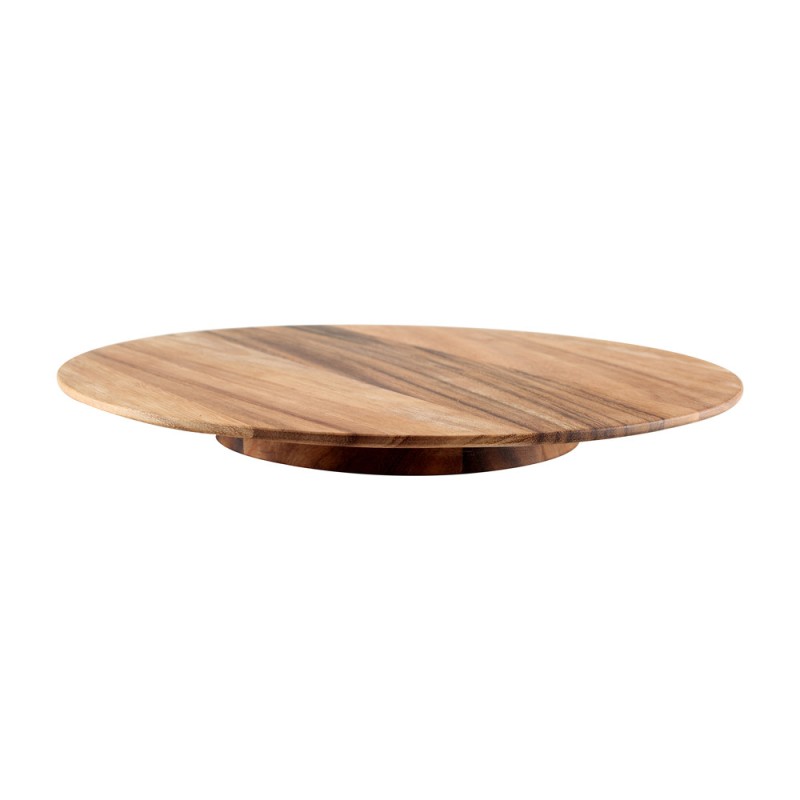 Plateau rond doré Diamètre 36cm