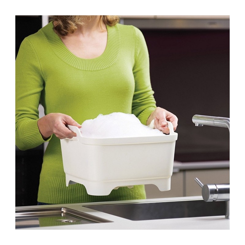 Bassine à Vaisselle CleanPEAK 10 Litres - Blanc, Polypropylène Alimentaire