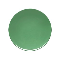 Assiette plate verte 23cm 