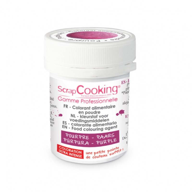 Gel colorant alimentaire noir 40 g Scrapcooking 