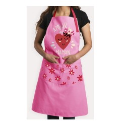 Tablier taille adulte rose...