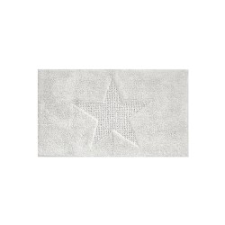 Tapis de bain Lindano blanc