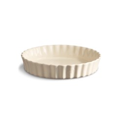 Tourtière haute beige 28 cm