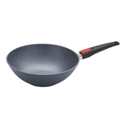 Wok en fonte 30 cm avec...