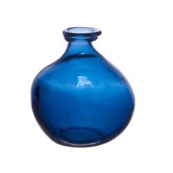 Vase symplicity 18 cm bleu