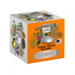 cube métal tisane détox bio...