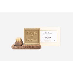 Coffret savon et brosse à...