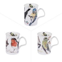 Mug Oiseaux 32 cl (lot de 3)