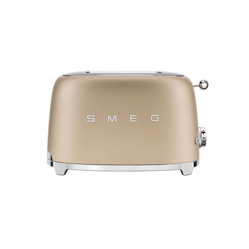 Toaster SMEG 2 Tranches Noir Mat
