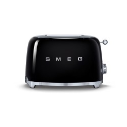 SMEG Toaster/Grille-pain 2 Tranches Années 50 Blanc Edition TSF01WHEU