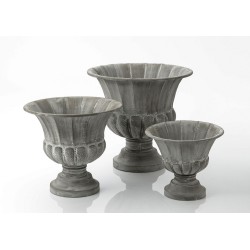Set de 3 vases Médicis bas