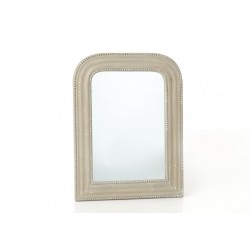 Trumeau perles laiton 66x51