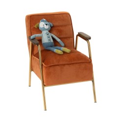 Fauteuil orange Hutch enfant 