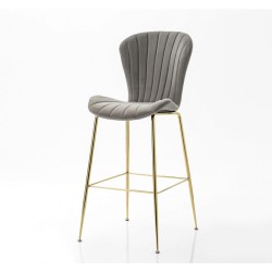 Tabouret bar coquillage...