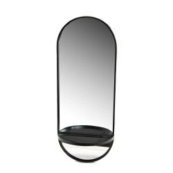 Miroir nature noir petit...