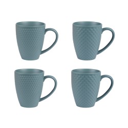 Coffret de 4 mugs Snow blue...