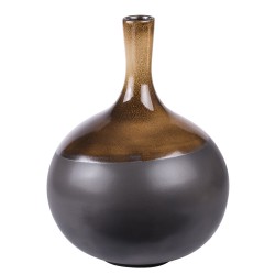 Vase Sumatra 42 cm marron