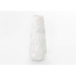 Vase blanc Feuille 83 cm