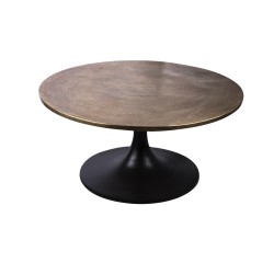 Table ronde Paros or 76 cm