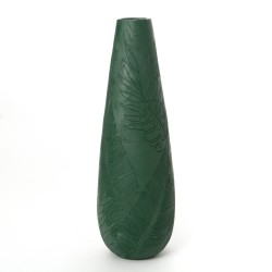 Vase feuille vert 95 cm 