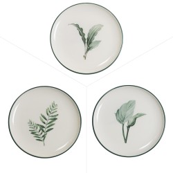 Assiettes plates Floralia...