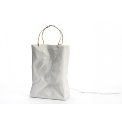 Lampe sac en porcelaine E14...