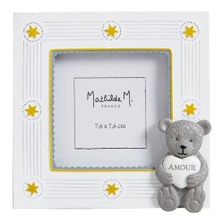 Cadre photo 12x12 cm Ourson...