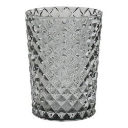 Verre diamant gris