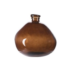 Vase simplicity ambre 23 cm