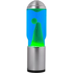 Lampe Lave 40 cm bleu/vert