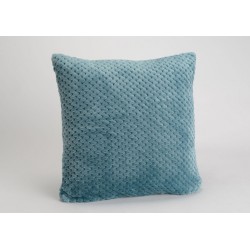 Coussin Damier bleu 40x40 cm 