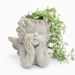 Cache pot ange naturel 