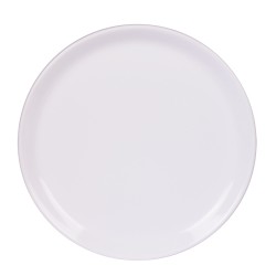Assiette plate blanc  25 cm...
