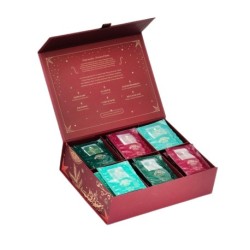 Coffret Métal Thés Féériques de Noël bio - 40 sachets