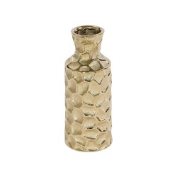 Vase martel bouteille or 24 cm