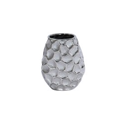 Vase Martel boule silver 16 cm