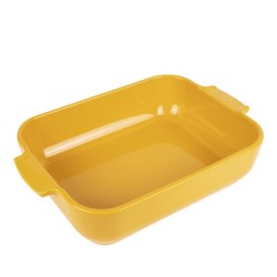 Plat rectangle 40cm jaune...