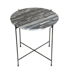 Table basse marbre gris