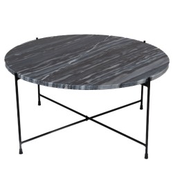 Table basse marbre gris