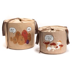 Set de 2 sacs à légumes