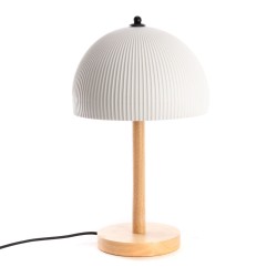 Lampe Agathe en bois et en...