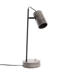 Lampe Terrazzo noire