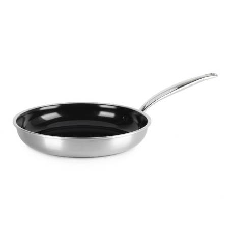 Poêle à Frire RIESS Classic Ø22cm - Émail Noir Pour Cuisson Et Four