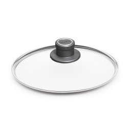 Couvercle rond en verre 24 cm