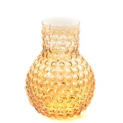 Vase bulle 23,5 cm jaune