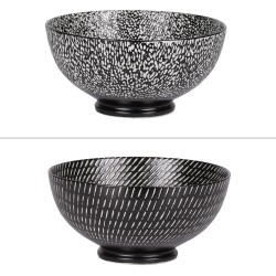 Saladier Volcano noir 20 cm