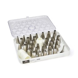 Coffret de 35 douilles en inox